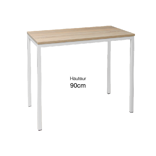 ROMY 100X60 H90 BLANC / SONOMA
